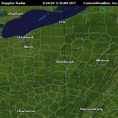 weather channel radar map for pittsburgh pa